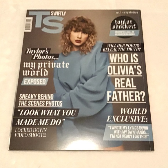 NEW Taylor Swift Reputation Magazine Poster RARE - Picture 5 of 8